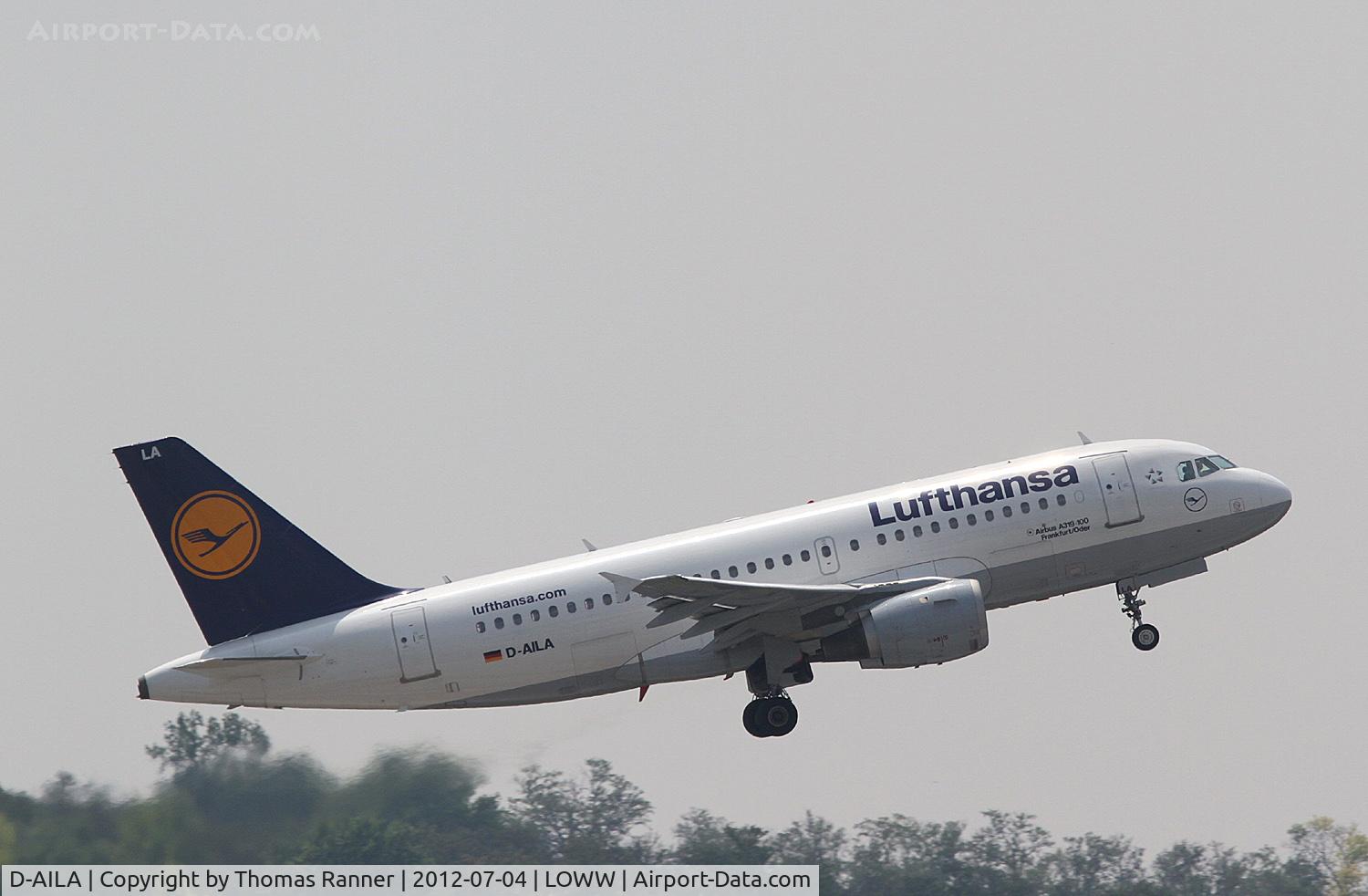 D-AILA, 1996 Airbus A319-114 C/N 609, Lufthansa Airbus A319