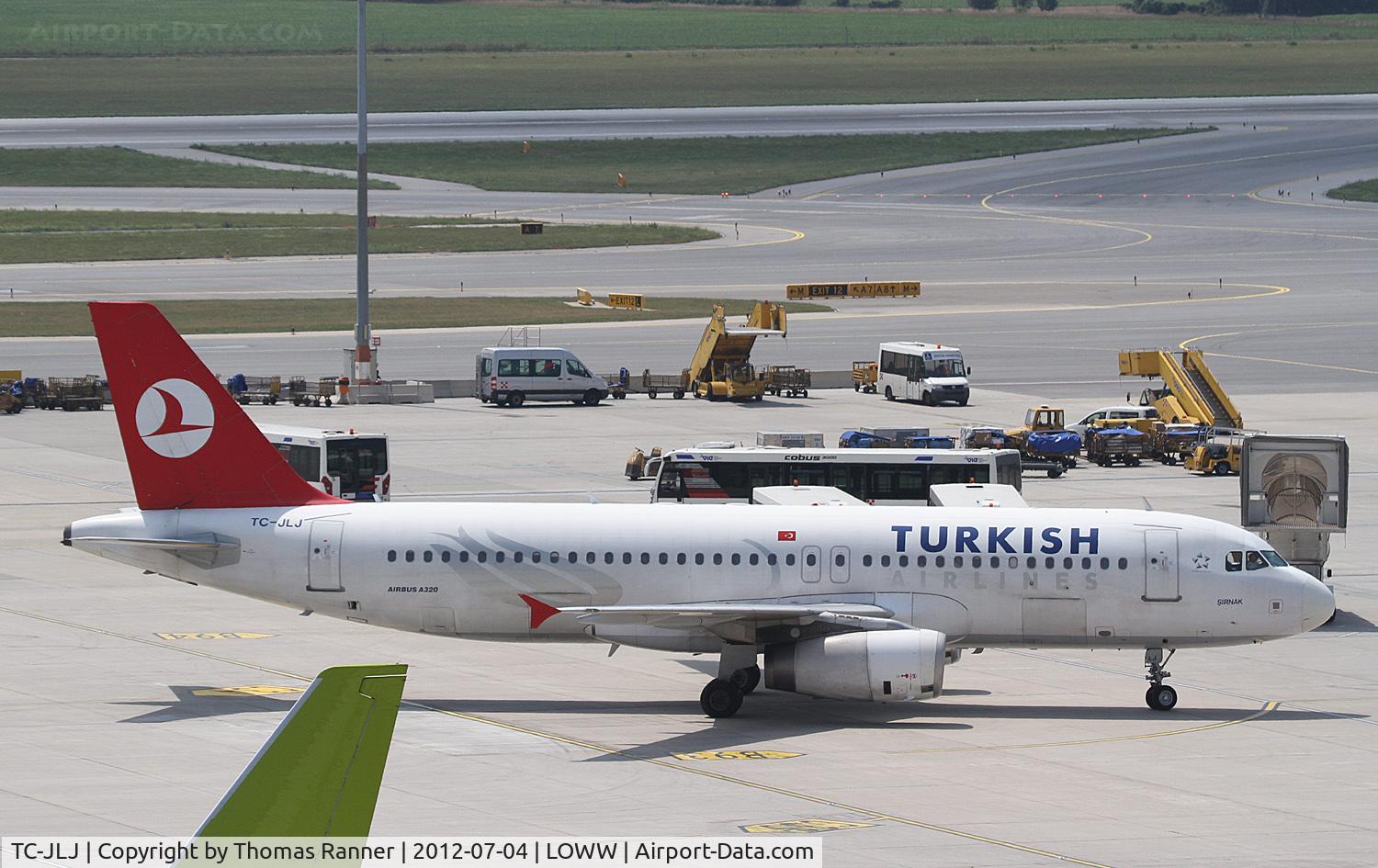 TC-JLJ, 2003 Airbus A320-232 C/N 1856, Turkish Airlines Airbus A320