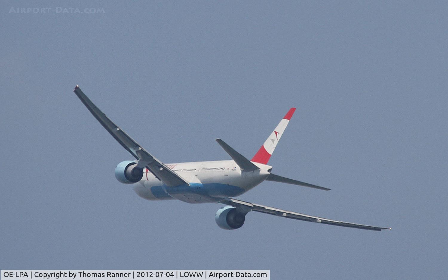 OE-LPA, 1997 Boeing 777-2Z9/ER C/N 28698, Austrian Airlines Boeing 777