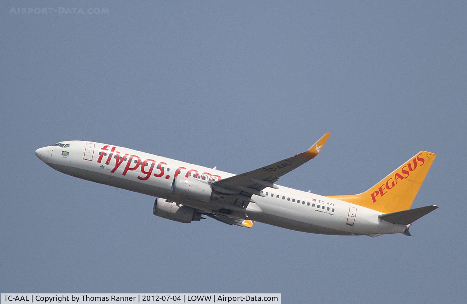 TC-AAL, 2009 Boeing 737-82R C/N 35984, Pegasus Boeing 737