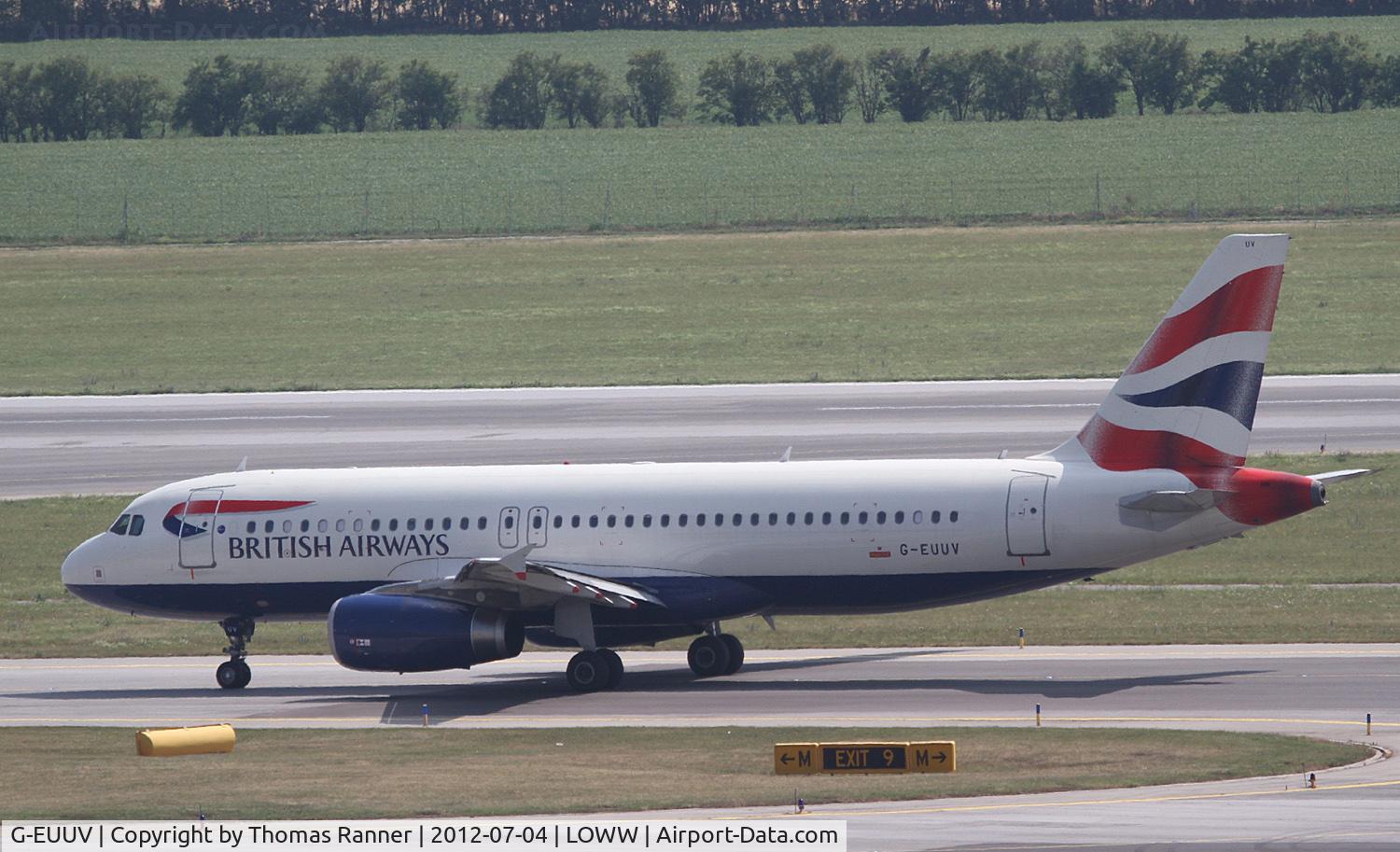 G-EUUV, 2008 Airbus A320-232 C/N 3468, British Aiwasys Airbus A320