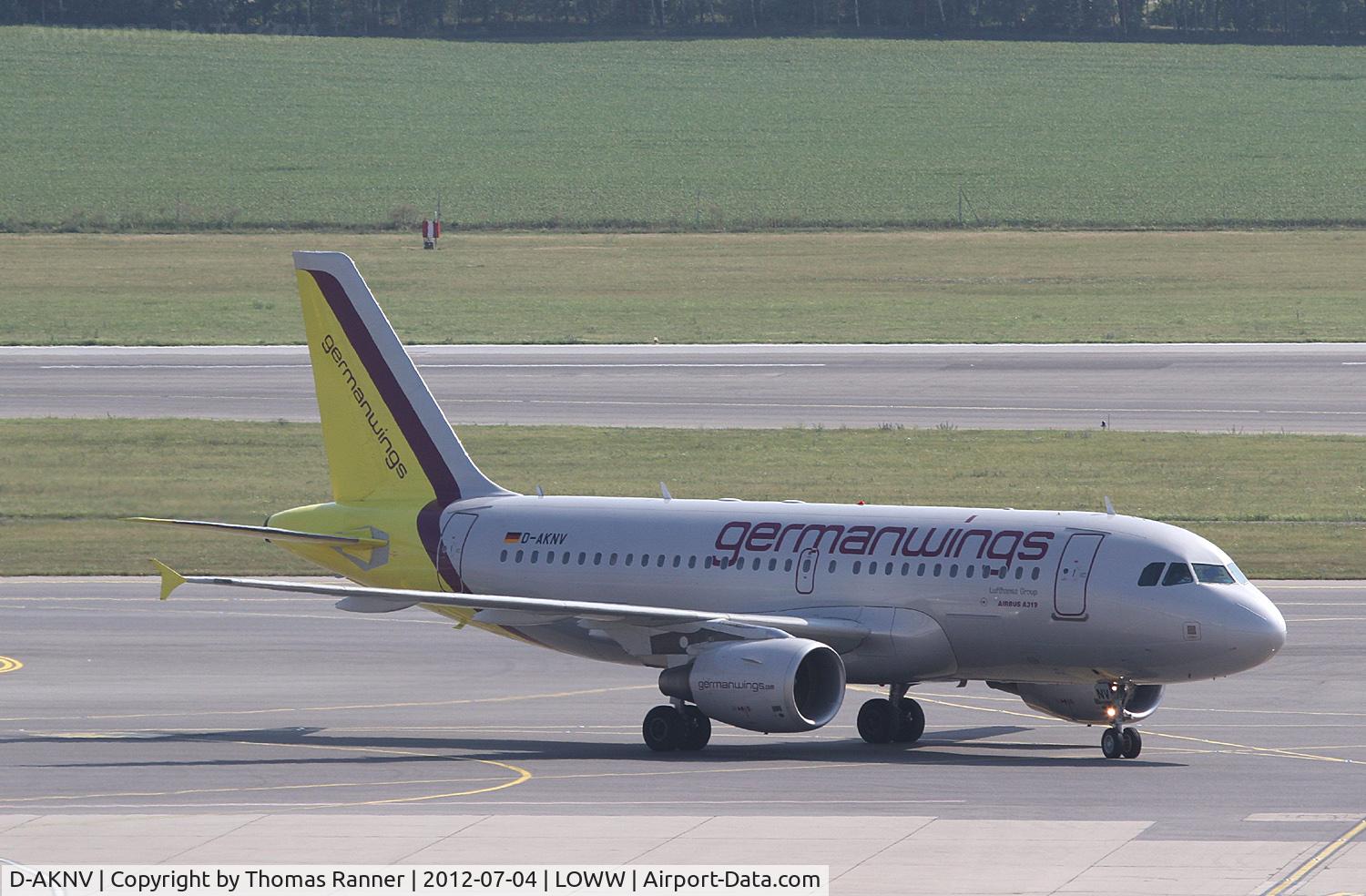 D-AKNV, 2005 Airbus A319-112 C/N 2632, Germanwings Airbus A319