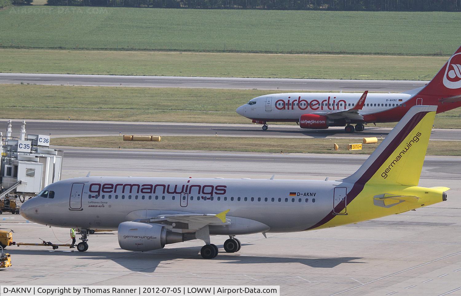 D-AKNV, 2005 Airbus A319-112 C/N 2632, Germanwings Airbus A319