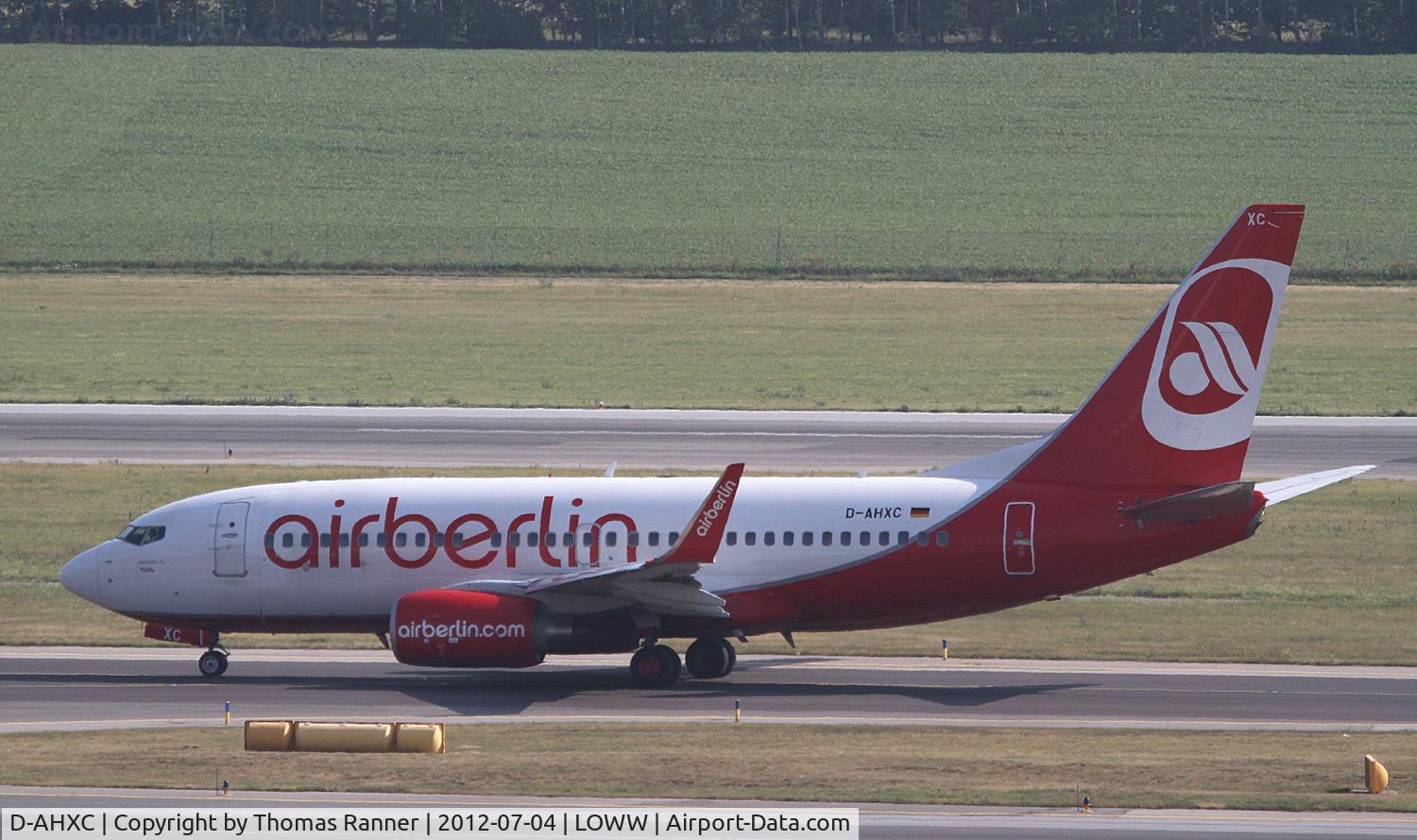 D-AHXC, 2007 Boeing 737-7K5 C/N 34693, Air Berlin/TUIFly Boeing 737