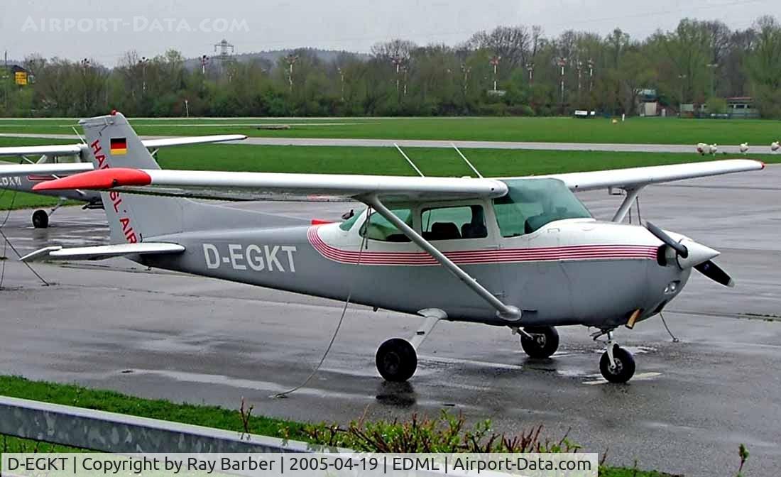 D-EGKT, Reims F172P C/N 2058, Seen here at Landshut.