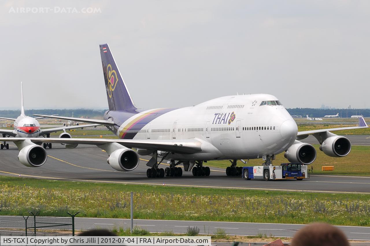 HS-TGX, 1997 Boeing 747-4D7 C/N 27725, Thai Airways