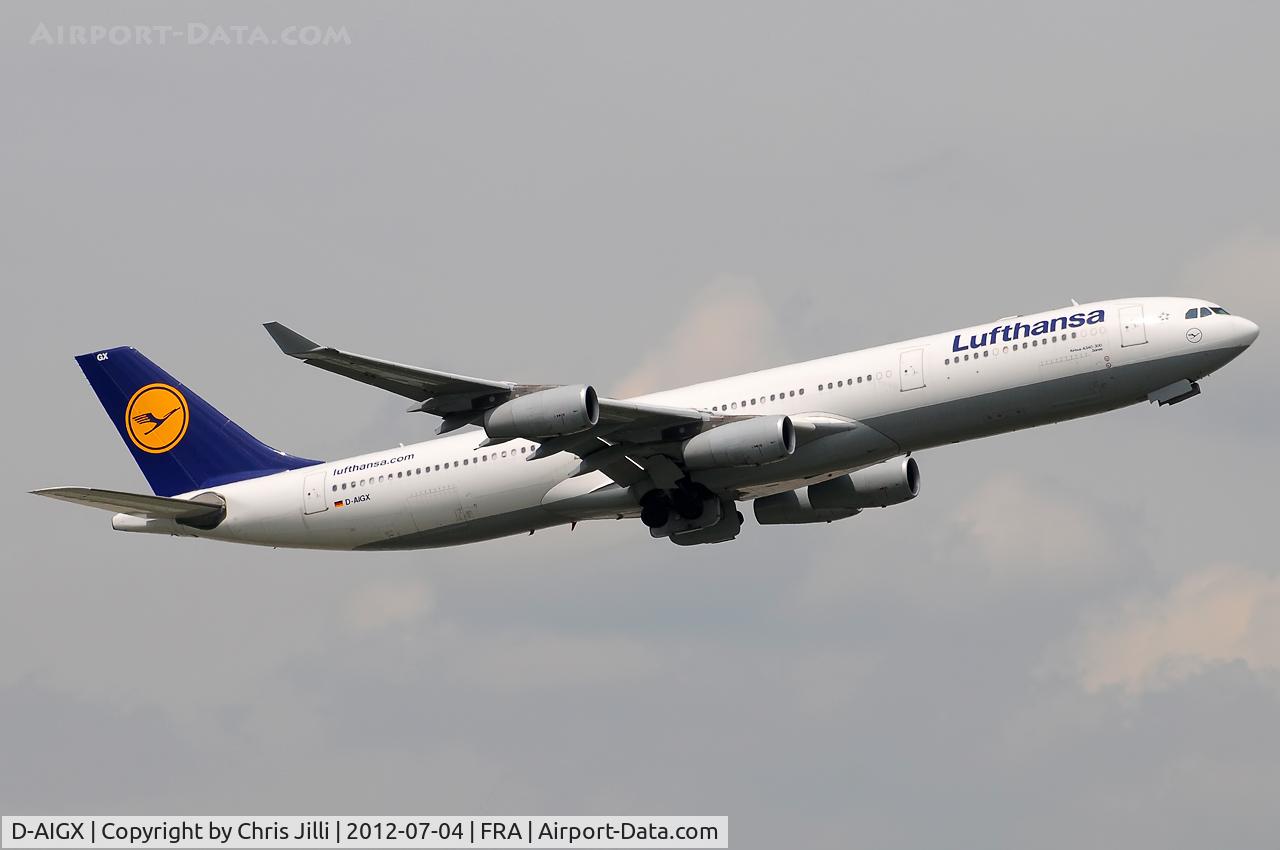 D-AIGX, 2000 Airbus A340-313X C/N 354, Lufthansa