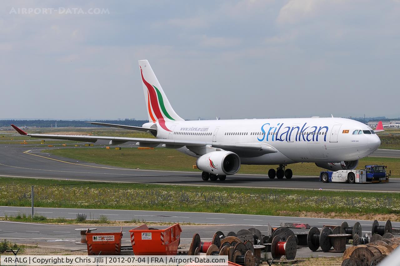 4R-ALG, 2001 Airbus A330-243 C/N 404, SriLankan