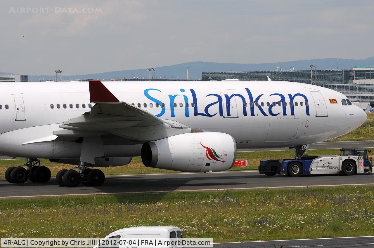 4R-ALG, 2001 Airbus A330-243 C/N 404, SriLankan