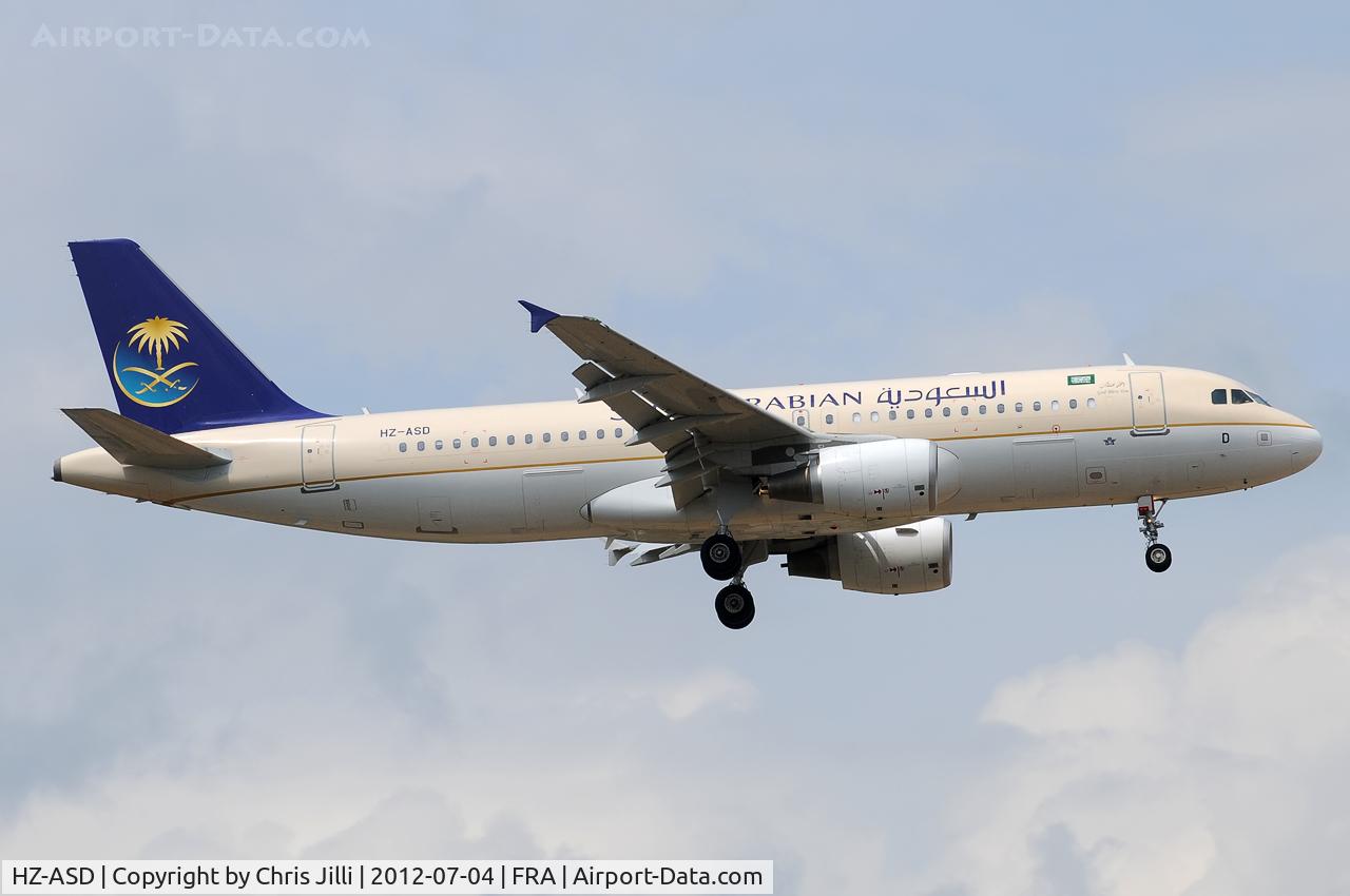 HZ-ASD, 2010 Airbus A320-214 C/N 4364, Saudi Arabian Airlines