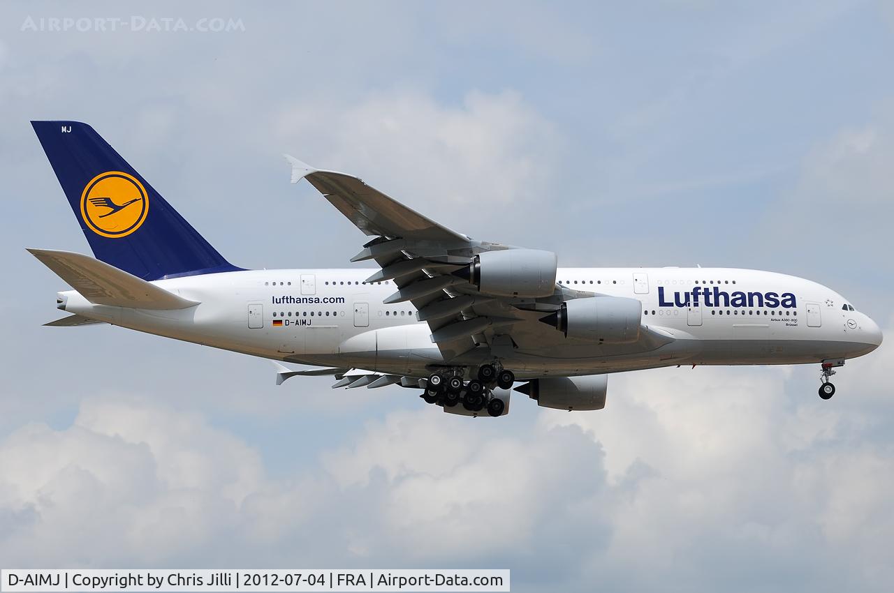 D-AIMJ, 2011 Airbus A380-841 C/N 073, Lufthansa