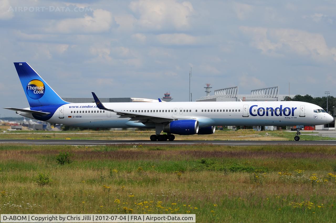 D-ABOM, 2000 Boeing 757-330 C/N 29022, Condor
