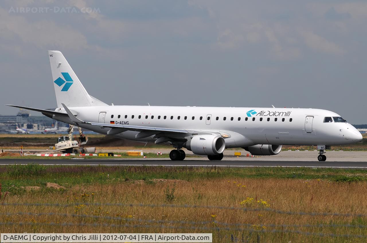 D-AEMG, 2011 Embraer 190LR (ERJ-190-100LR) C/N 19000404, Air Dolomiti