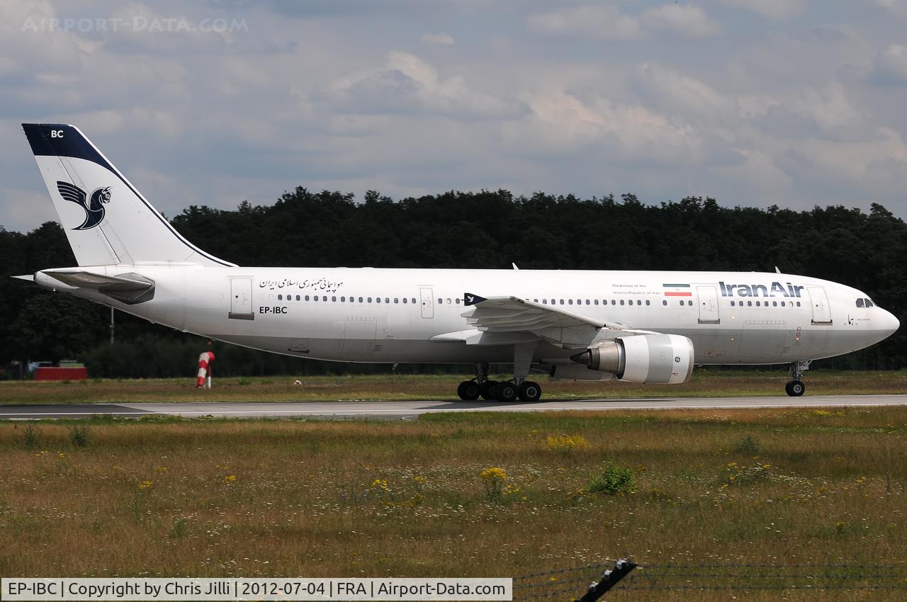 EP-IBC, 1992 Airbus A300B4-605R C/N 632, IranAir