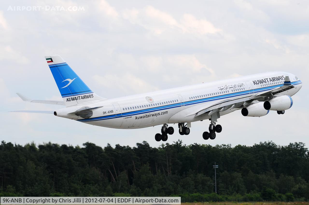 9K-ANB, 1995 Airbus A340-313 C/N 090, Kuwait Airways