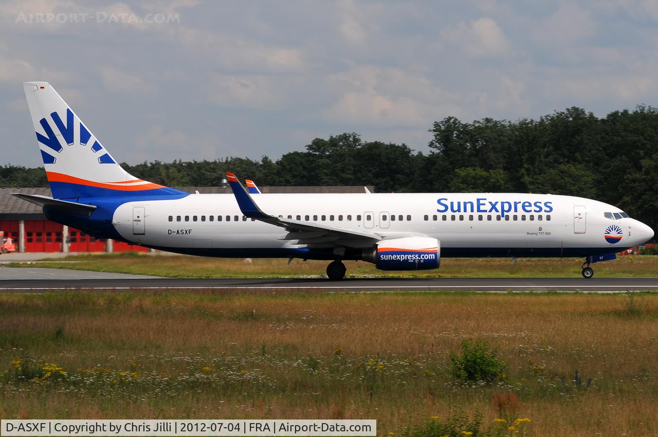 D-ASXF, 2004 Boeing 737-8AS C/N 33558, SunExpress Deutschland
