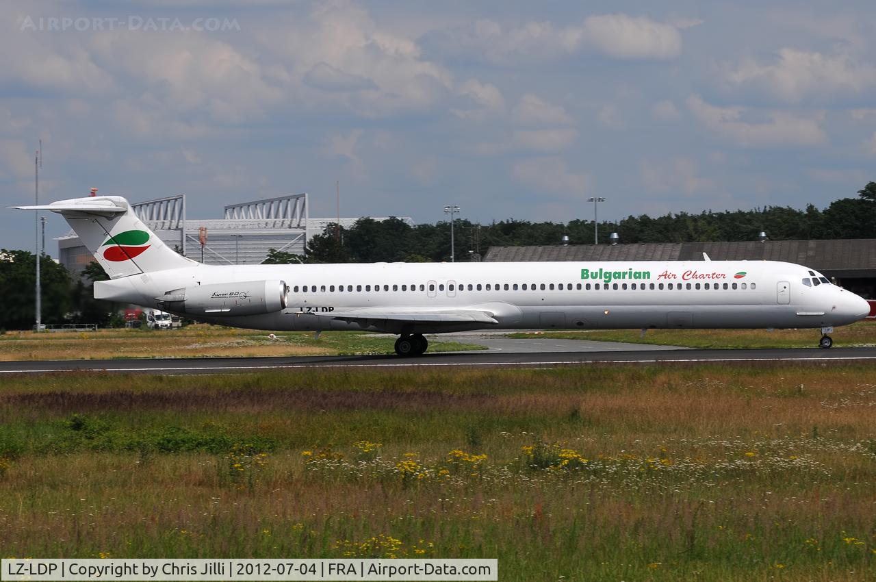 LZ-LDP, 1990 McDonnell Douglas MD-82 (DC-9-82) C/N 49973, Bulgarian Air Charter