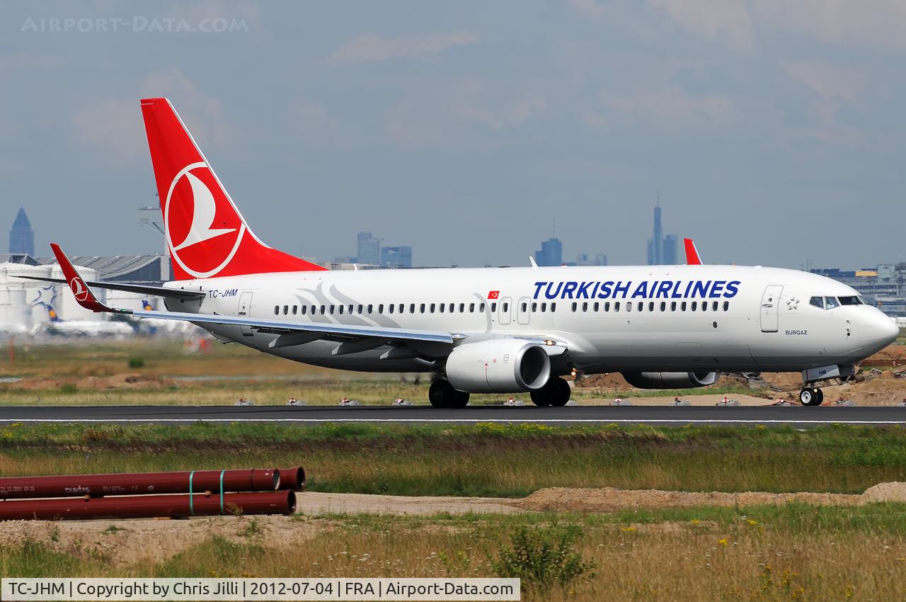 TC-JHM, 2012 Boeing 737-8F2 C/N 40980, Turkish Airlines