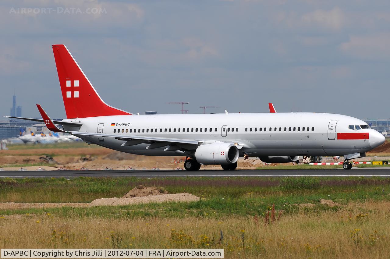 D-APBC, 2004 Boeing 737-8BK C/N 33016, PrivatAir