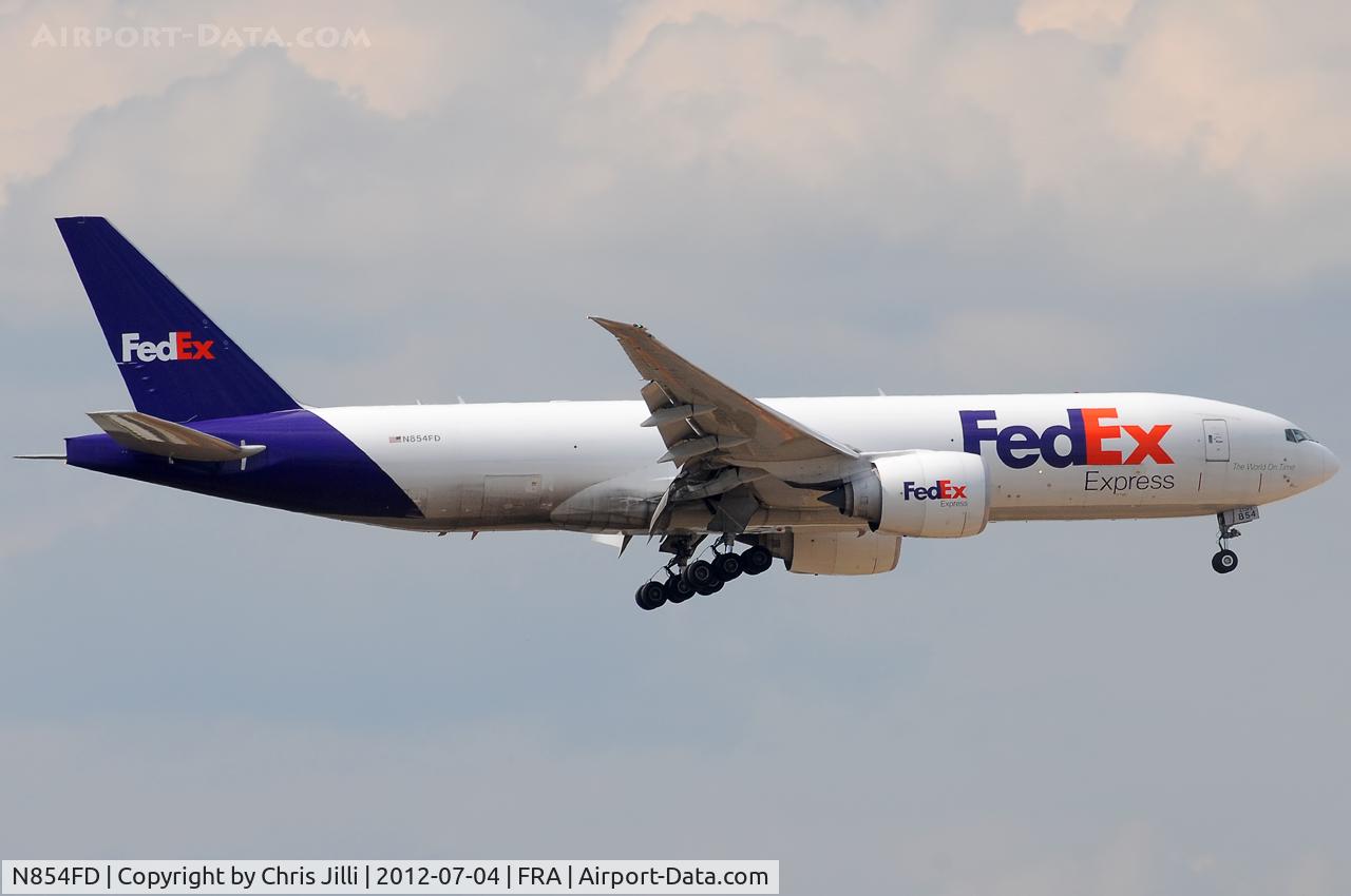 N854FD, 2010 Boeing 777-FS2 C/N 37725, FedEx