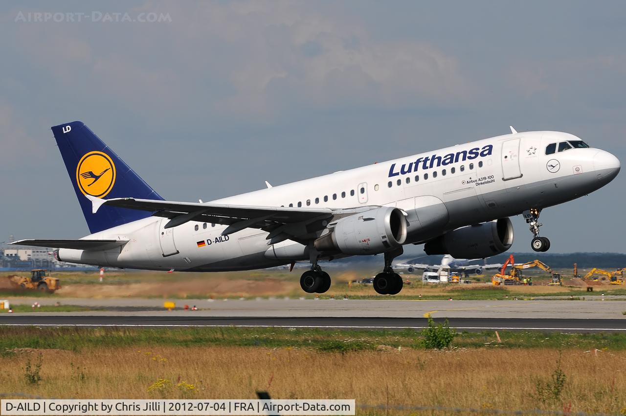 D-AILD, 1996 Airbus A319-114 C/N 623, Lufthansa