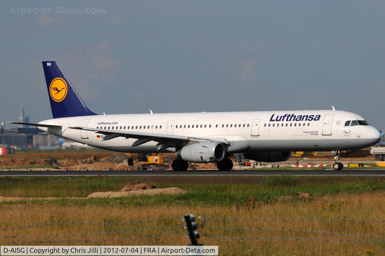 D-AISG, 2000 Airbus A321-231 C/N 1273, Lufthansa