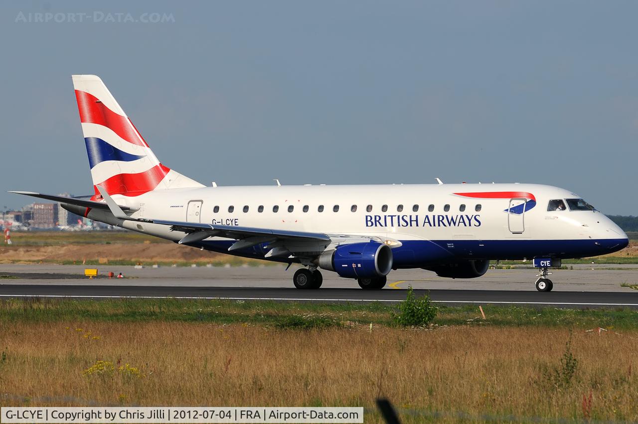 G-LCYE, 2009 Embraer ERJ-170-100STD C/N 17000296, British Airways