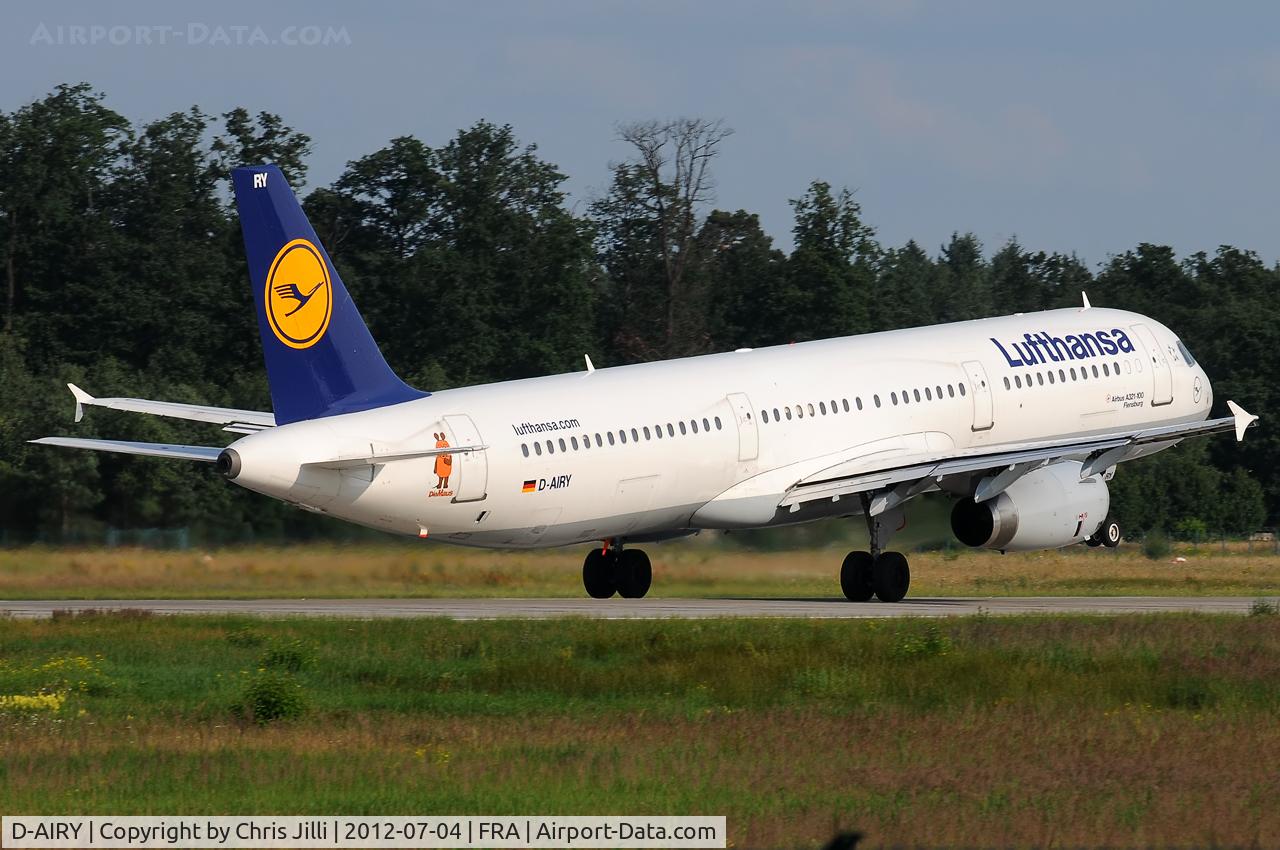 D-AIRY, 1998 Airbus A321-131 C/N 0901, Lufthansa