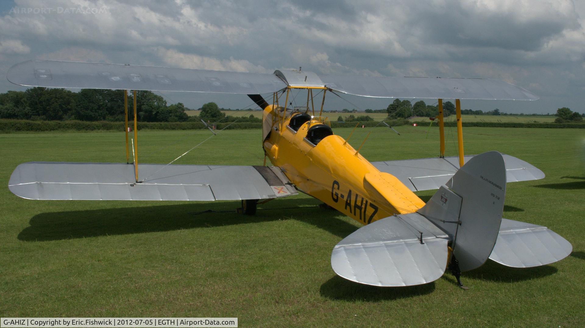 G-AHIZ, 1944 De Havilland DH-82A Tiger Moth II C/N 4610, 1. G-AHIZ at Shuttleworth (Old Warden) Aerodrome.