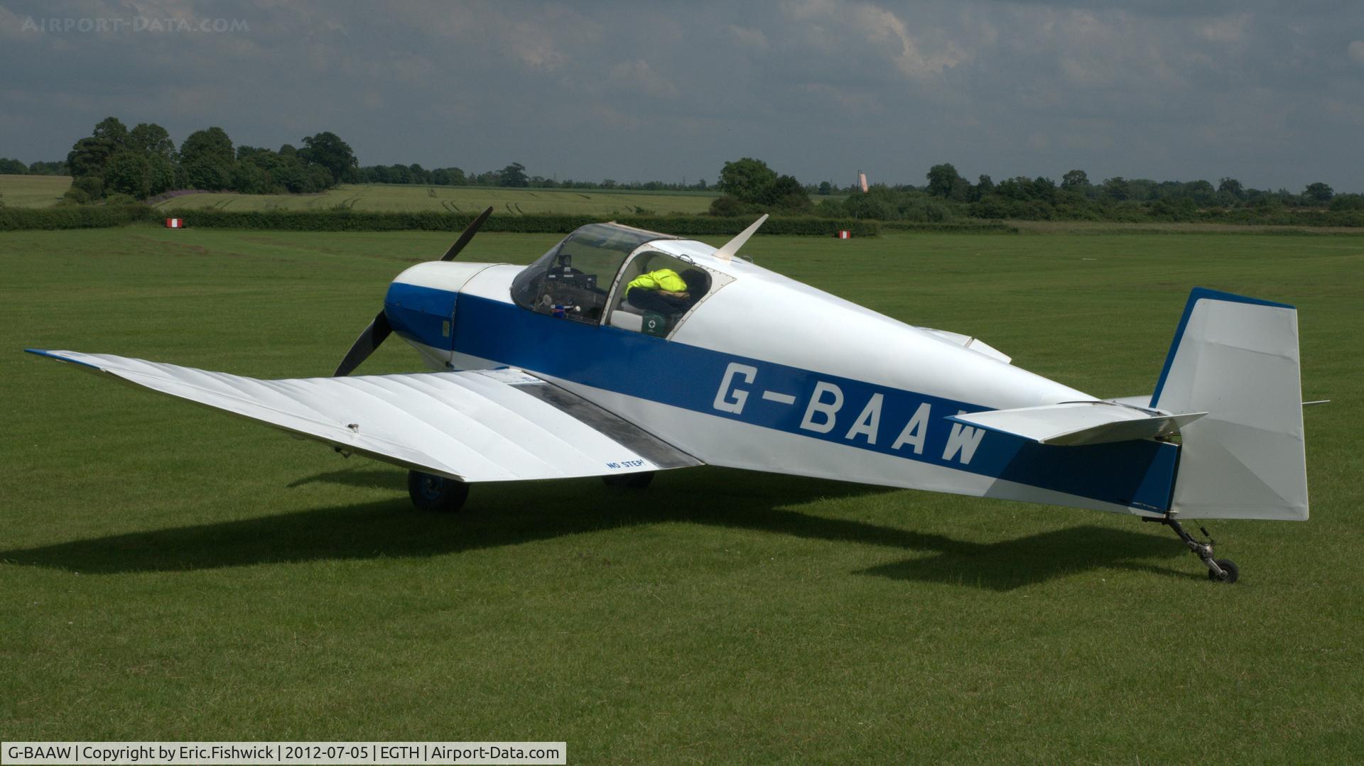 G-BAAW, 1956 Jodel D-119 C/N 366, 1. G-BAAW at Shuttleworth (Old Warden) Aerodrome.
