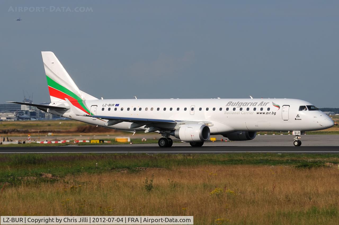 LZ-BUR, 2012 Embraer 190AR (ERJ-190-100IGW) C/N 19000551, Bulgaria Air