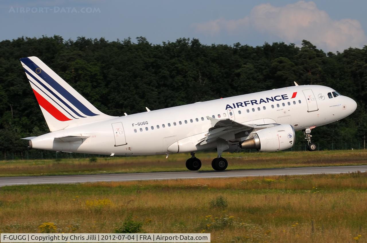 F-GUGG, 2004 Airbus A318-111 C/N 2317, Air France