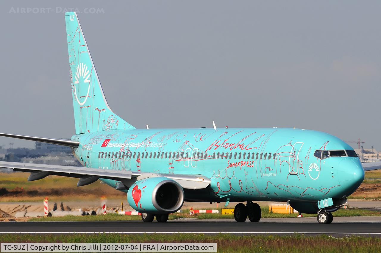 TC-SUZ, 2008 Boeing 737-8HX C/N 29649, SunExpress