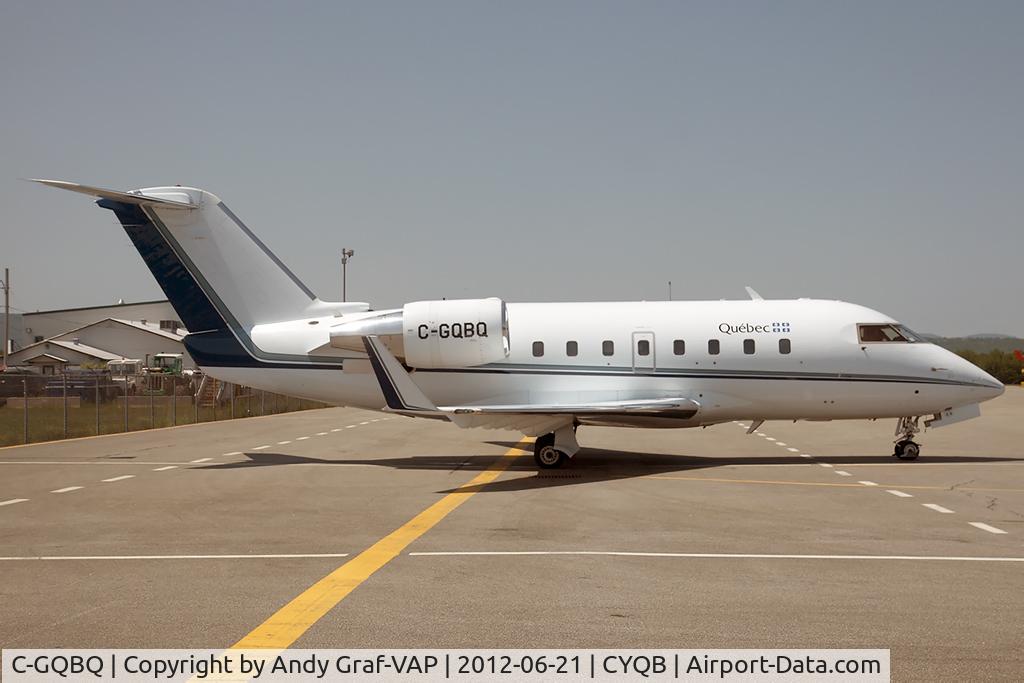 C-GQBQ, 1989 Canadair Challenger 601-3A (CL-600-2B16) C/N 5051, Goverment of Quebec CL604