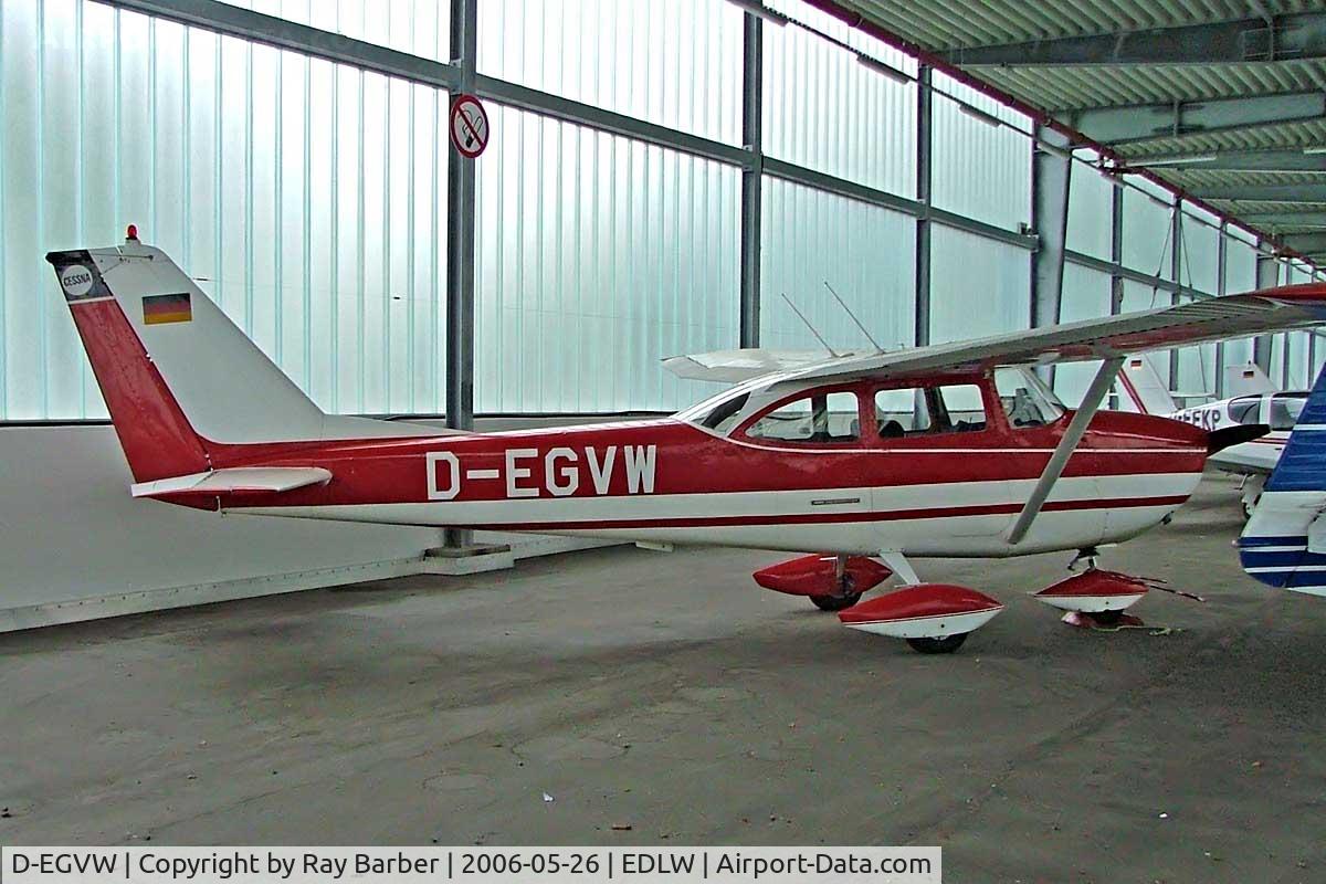 D-EGVW, 1966 Reims F172G C/N 0209, Seen here.