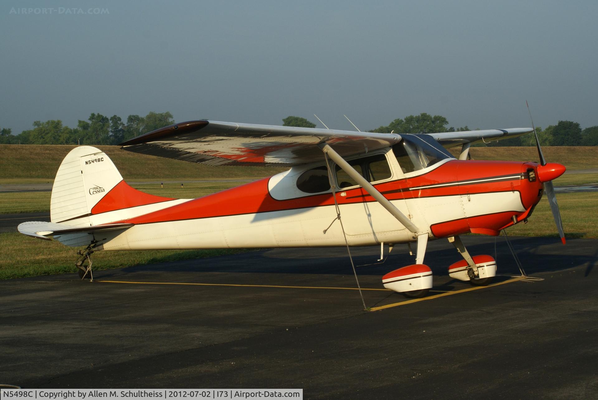 N5498C, Cessna 170A C/N 19602, Cessna 170A
