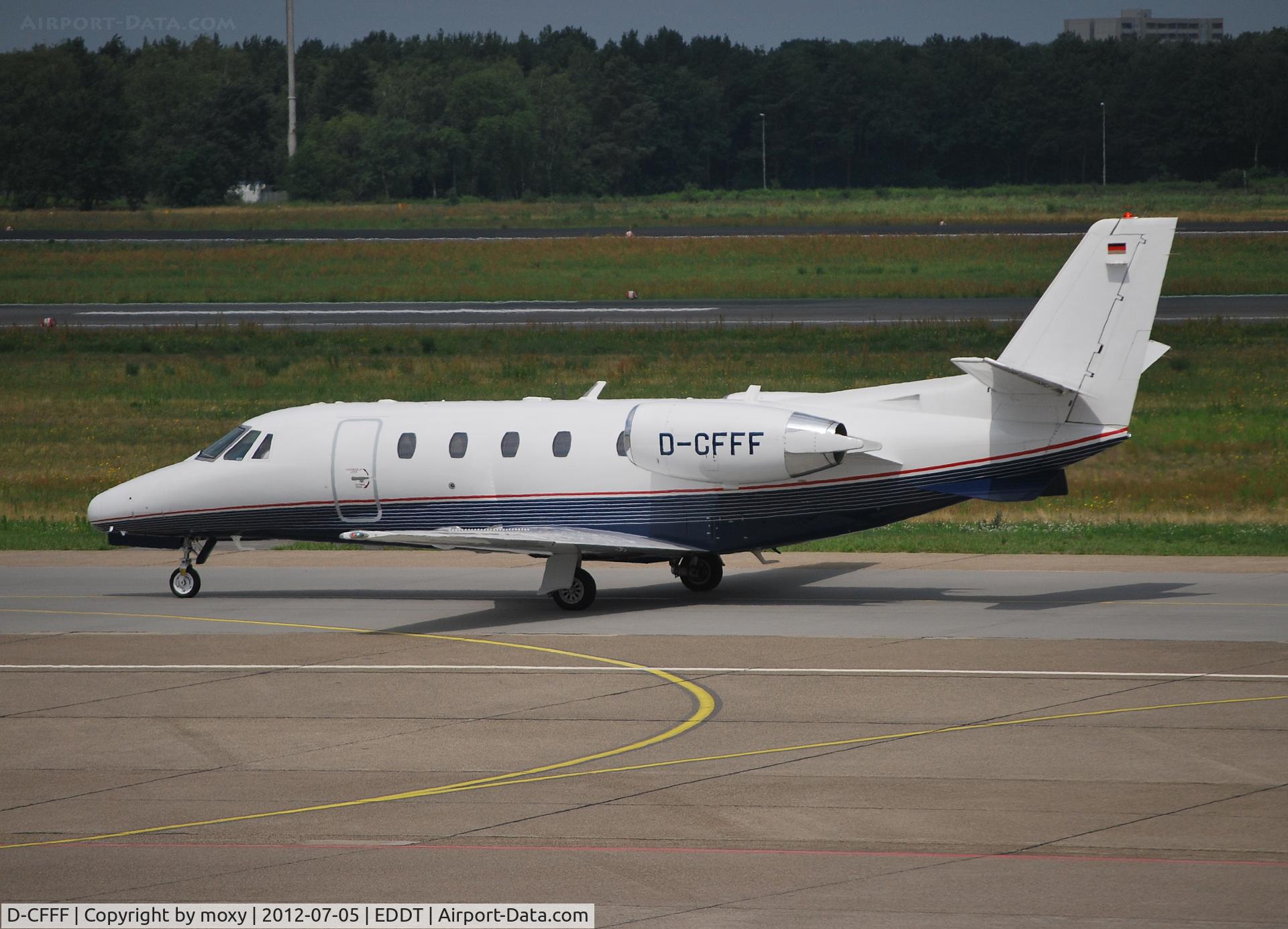 D-CFFF, 2006 Cessna 560XLS Citation Excel C/N 560-5634, Cessna 560XLS Citation at Berlin Tegel.