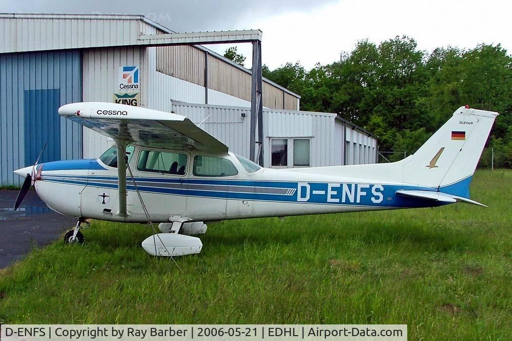 D-ENFS, Cessna 172M C/N 17266396, Seen here.