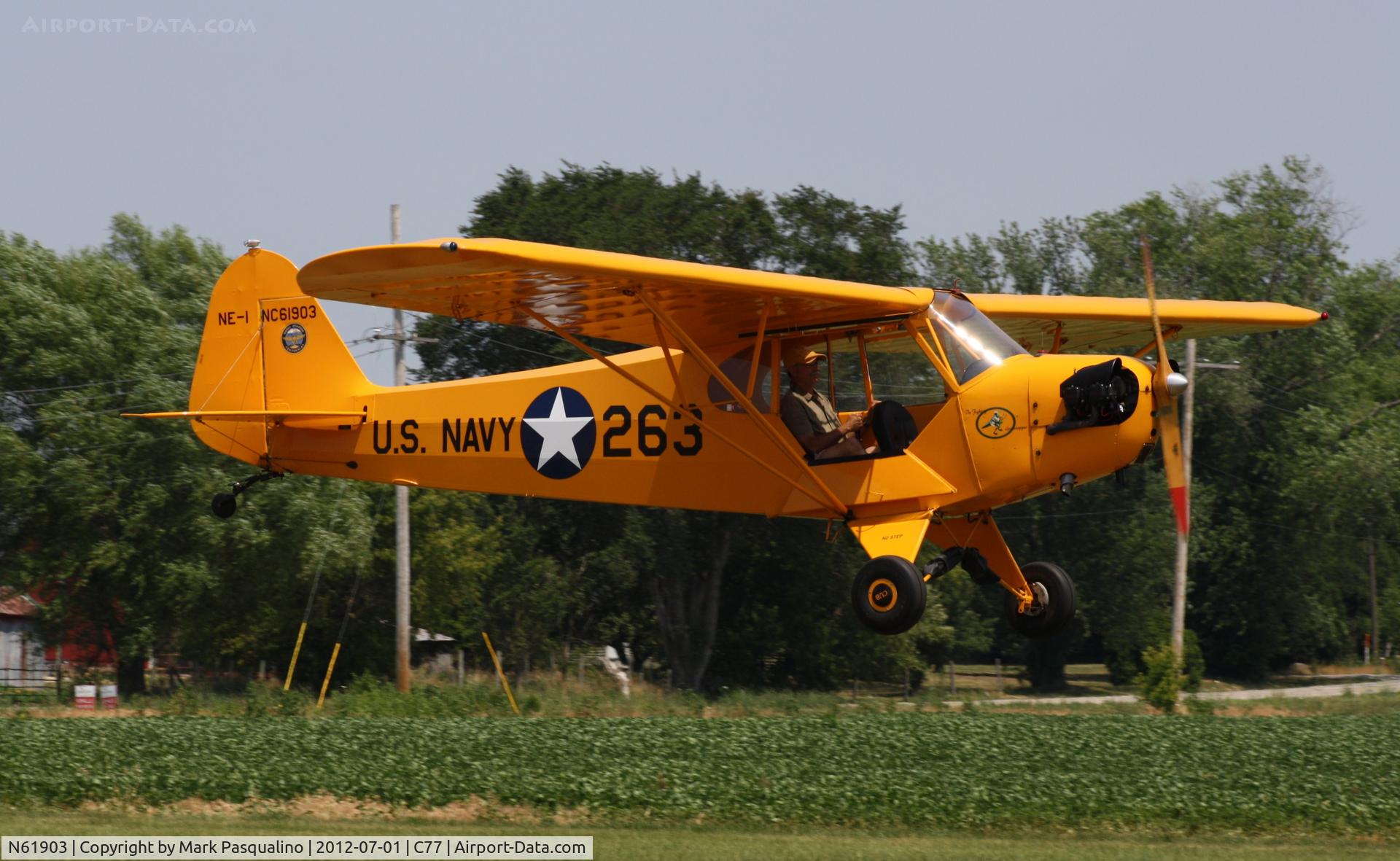 N61903, 1942 Piper J3C-65 Cub Cub C/N 8263, Piper NE-1