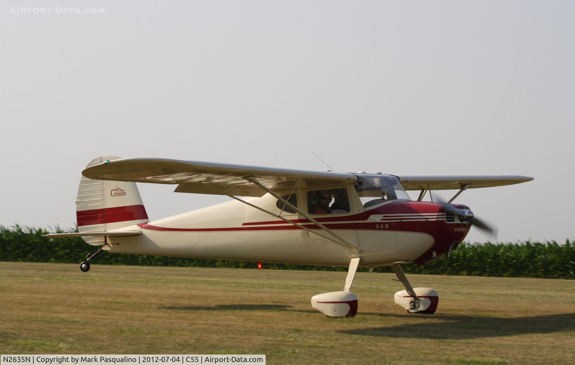 N2635N, 1947 Cessna 140 C/N 12893, Cessna 140