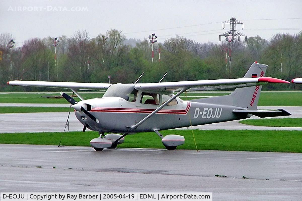 D-EOJU, 1978 Reims F172N Skyhawk C/N F17201635, Seen here at Landshut~D.