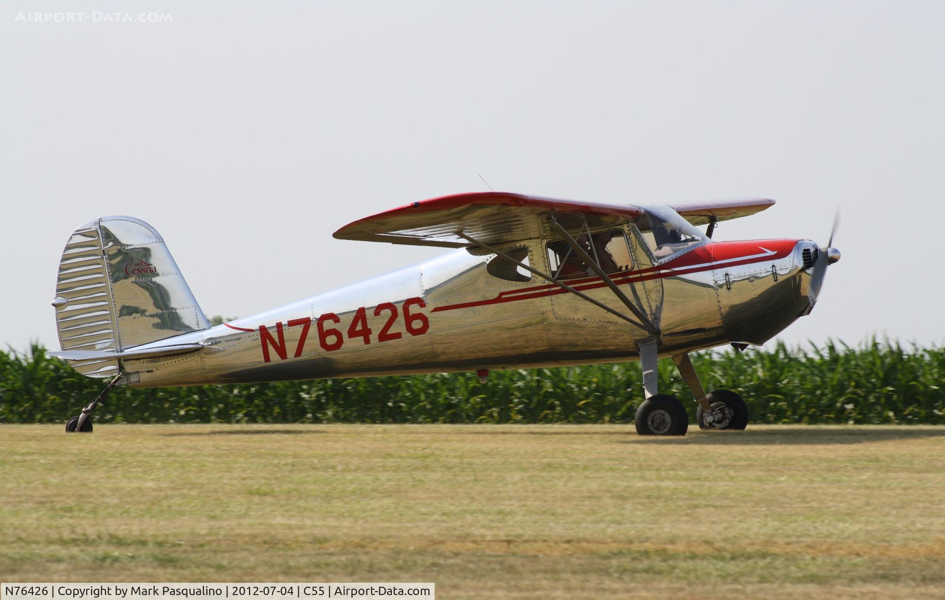 N76426, 1946 Cessna 140 C/N 10852, Cessna 140