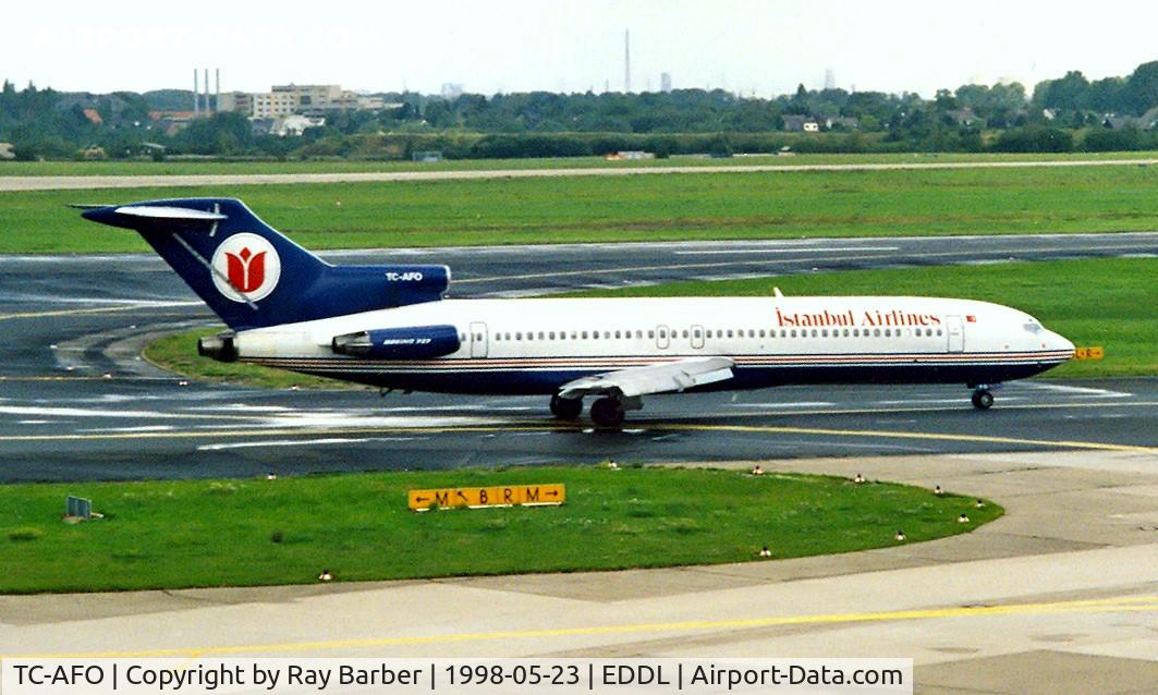 TC-AFO, 1978 Boeing 727-230 C/N 21620, Boeing 727-230 [21620] (Istanbul Airlines) Dusseldorf~D 23/05/1998. Seen here.
