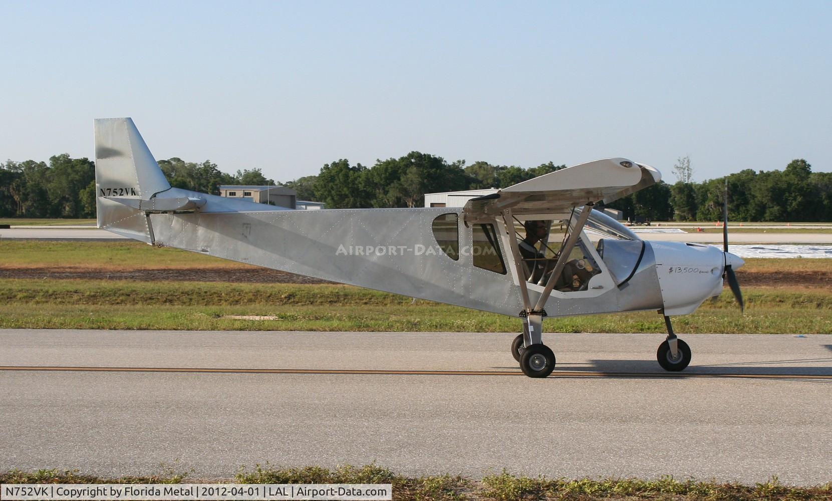 N752VK, 2012 Zenith STOL CH-750 C/N 75-8435, CH 750