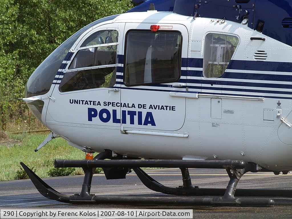 290, Eurocopter EC-135P-2 C/N 0290, Targu-Mures Marosvásárhely hospital