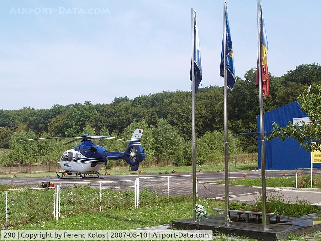 290, Eurocopter EC-135P-2 C/N 0290, Targu-Mures Marosvásárhely hospital