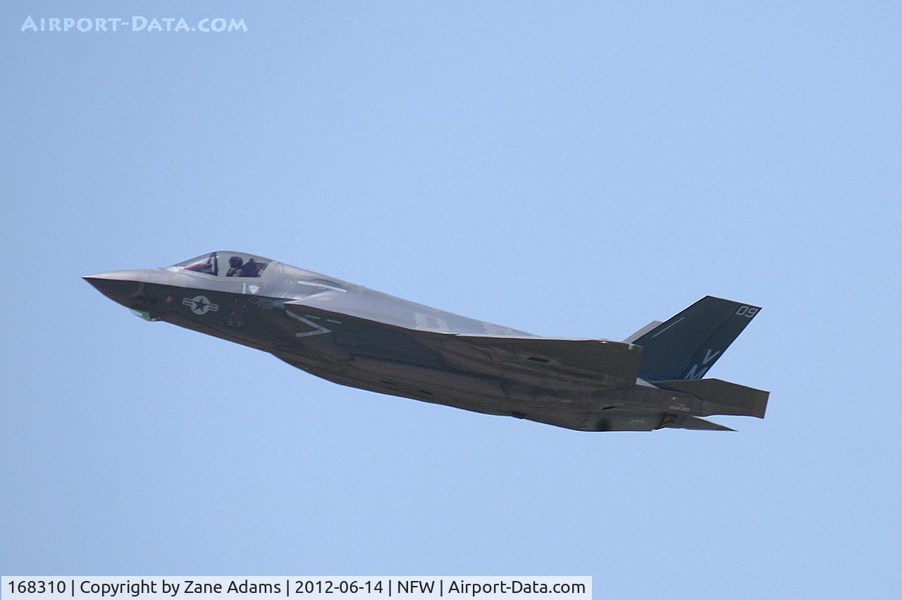 168310, 2012 Lockheed Martin F-35B Lightning II C/N BF-14, F-35B (BF-14) departing NAS Fort Worth