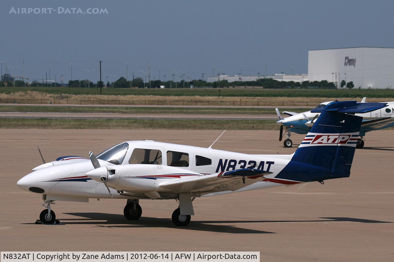 N832AT, 2012 Piper PA-44-180 Seminole C/N 4496312, At Alliance Airport - Fort Worth, TX