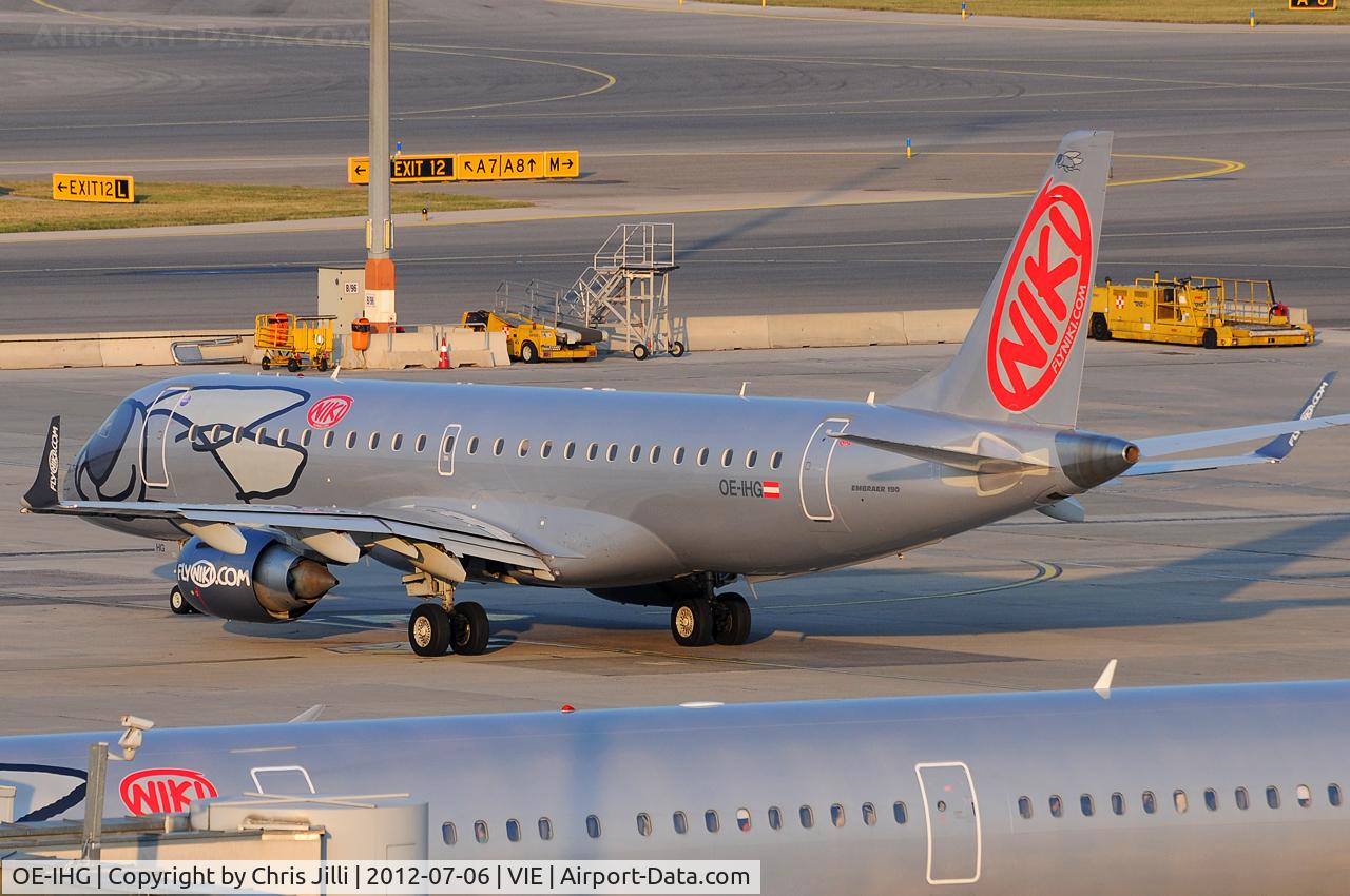 OE-IHG, 2011 Embraer 190LR (ERJ-190-100LR) C/N 19000435, NIKI
