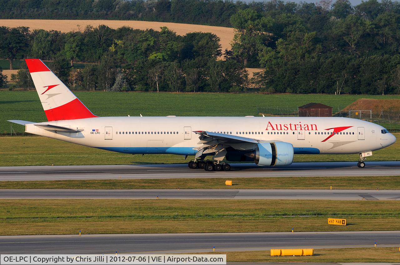 OE-LPC, 2002 Boeing 777-2Z9/ER C/N 29313, Austrian